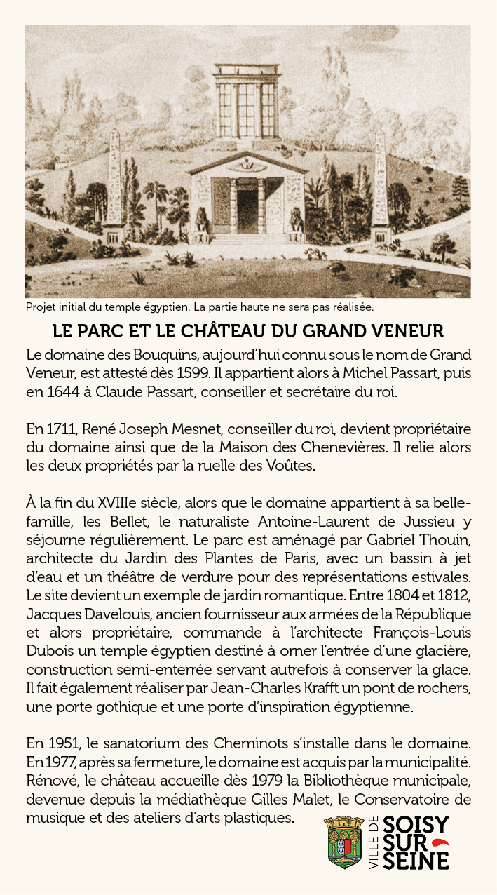 LE PARC ET LE CHATEAU DU GRAND VENEUR